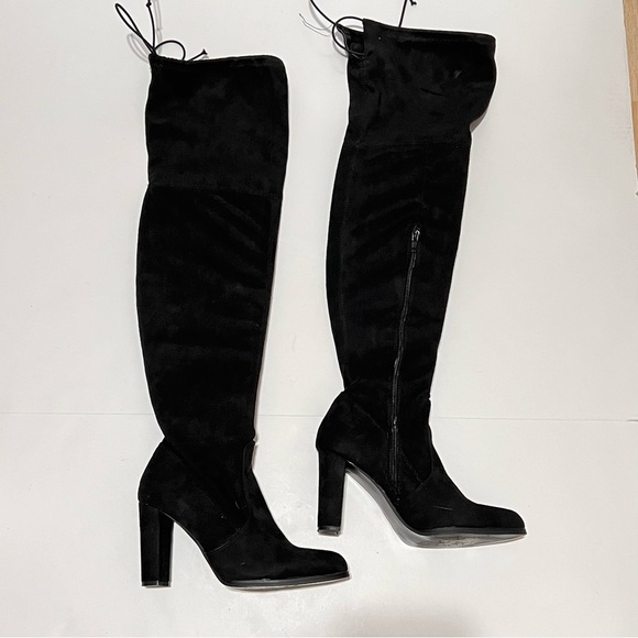 Justfab • Signy Faux Suede Over the Knee Boots - Picture 7 of 9